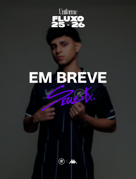 Camisa Home Player Kombat Fluxo 2025 - Preto