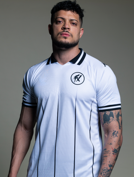 Camisa Away Player Kombat Fluxo 2025 - Branco