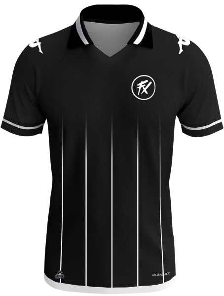 Camisa Home Player Kombat Fluxo 2025 - Preto
