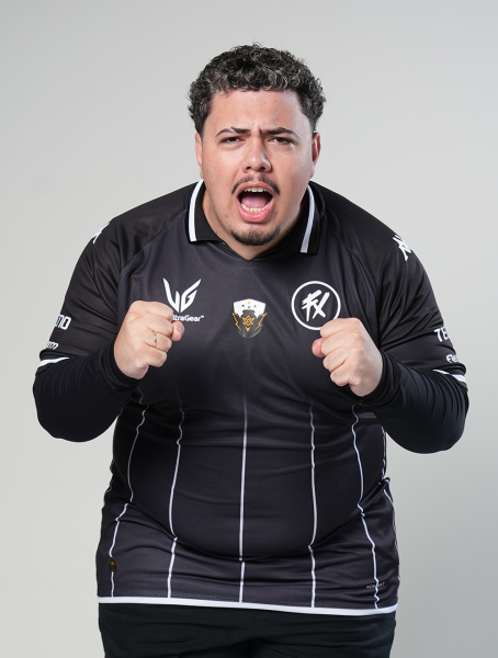 Camisa Home Player PATCH MUNDIAL FFWS Kombat Fluxo 2025 - Preto