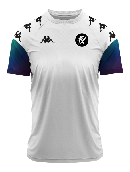 Camiseta Supporter Bearr Fluxo - Branco e Roxo